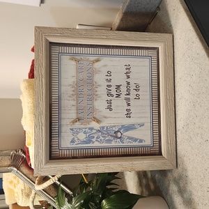 Picture with Laundry Saying